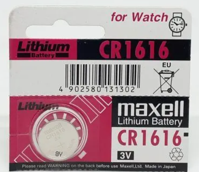 Maxell CR1616 3V Lithium Battery