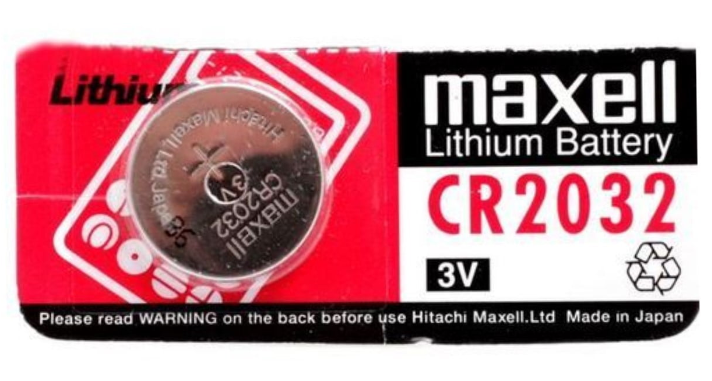 Maxell CR2032 3V Lithium Battery