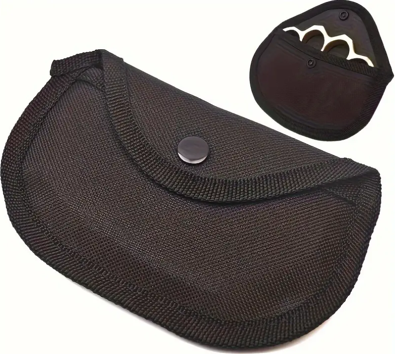 Shockproof Brass Knuckle Storage Pouch