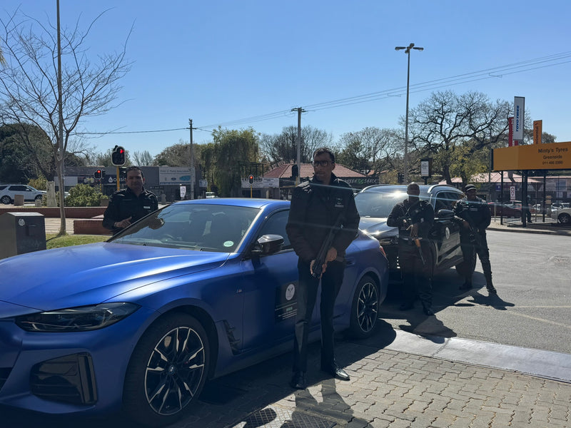 Security team at work