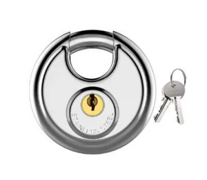 AIYI Stainless Steel Discus Padlock - 70mm