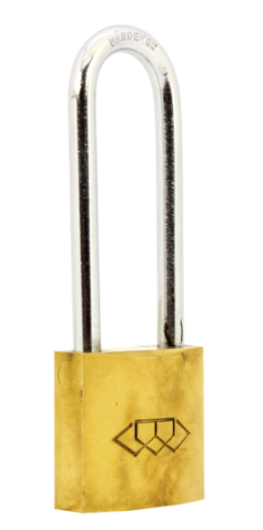 DOUBLE LINK Brass Padlock 38mm