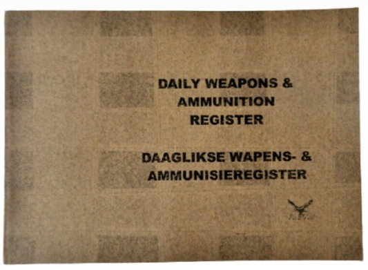 Daily Weapons & Ammunition Register