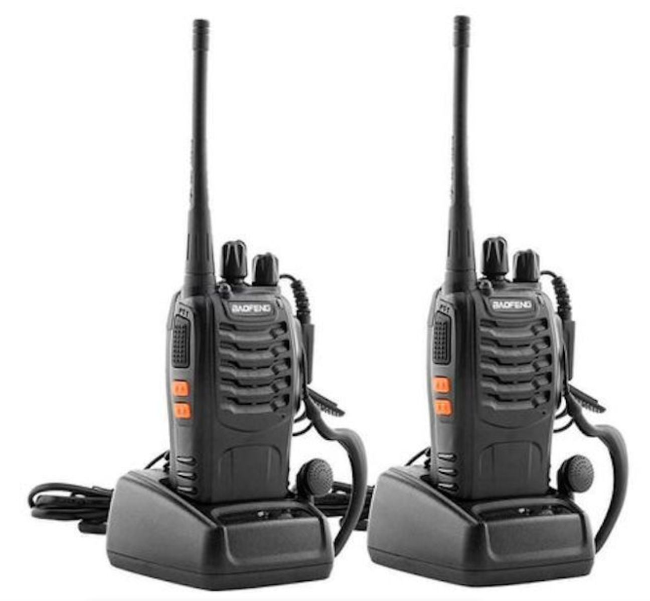 Baofeng 16-Channel UHF Walkie Talkie 2-Way Radio - 2 Piece