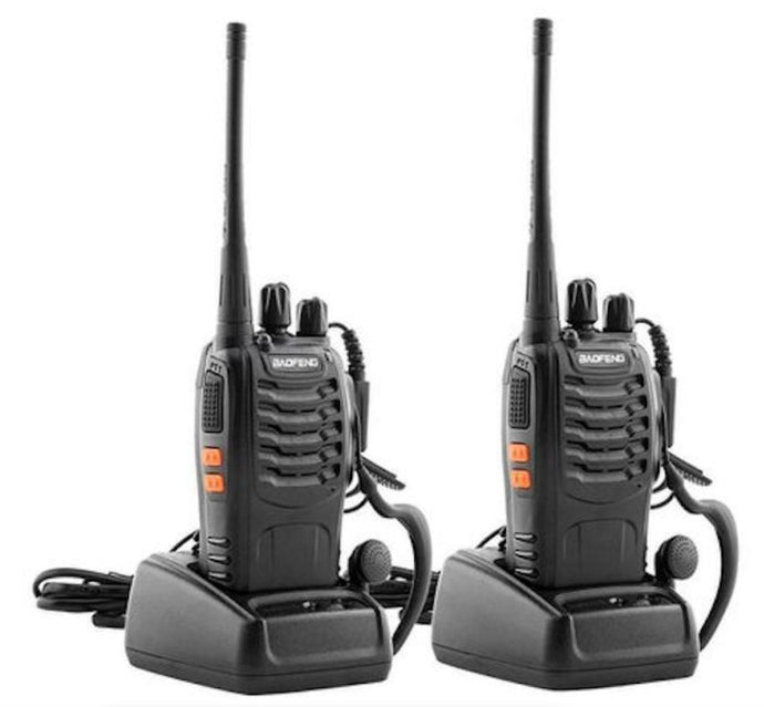 Baofeng 16-Channel UHF Walkie Talkie 2-Way Radio - 2 Piece