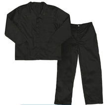 Load image into Gallery viewer, 2 Piece Black Work Suit
