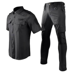 2 Piece Black Work Suit